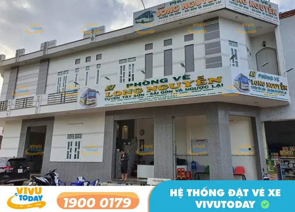 Địa chỉ phòng vé của nhà xe Long Nguyễn tại Tây Sơn - Bình Định