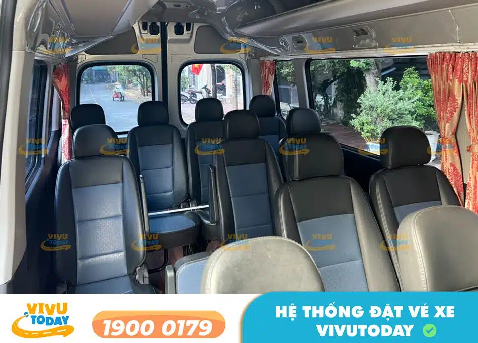 Thiết kế sang trọng của xe khách An Bình Thái Nguyên