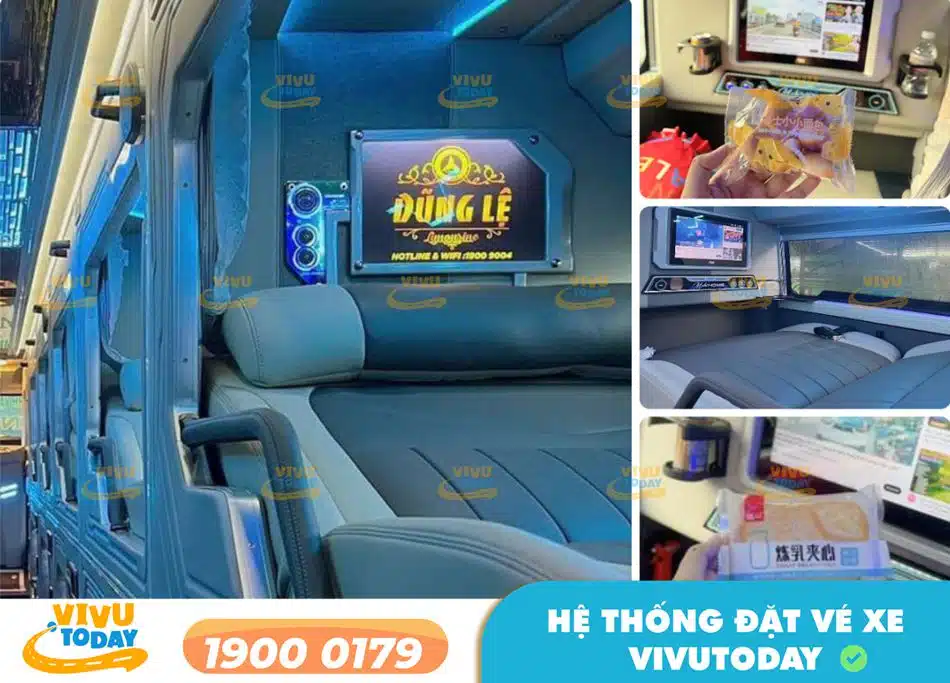Thiết kế sang trọng dòng xe Limousine 22 phòng của xe Dũng Lệ Limousine
