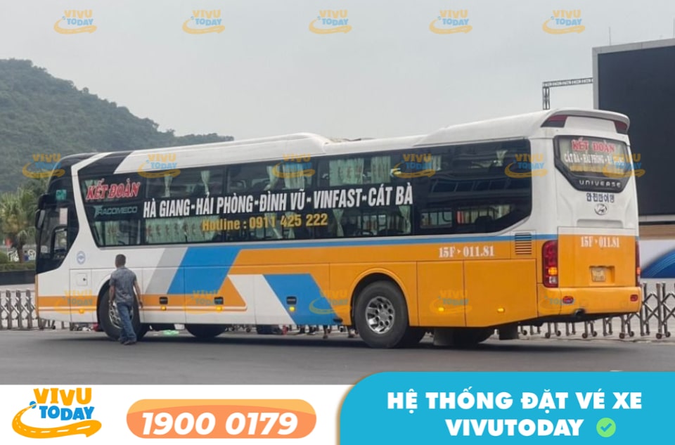 Nhà xe Kêt Đoàn Cát Bà tuyến Hải Phòng đi Hà Nội