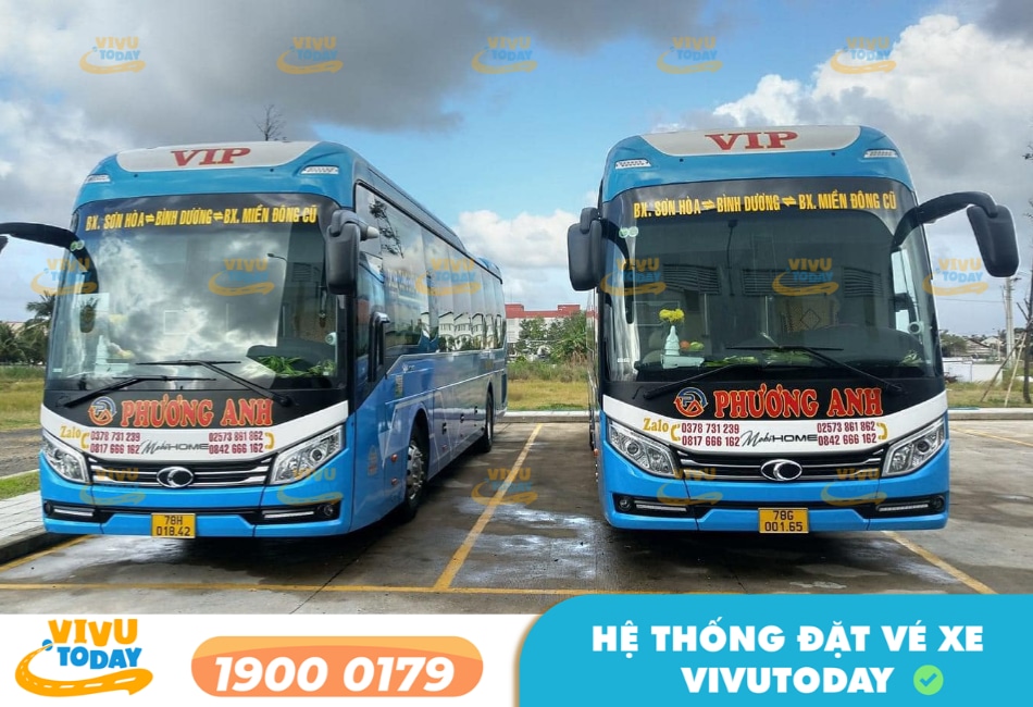 Nhà xe Phương Anh tuyến Sài Gòn đi Tuy Hòa - Phú Yên