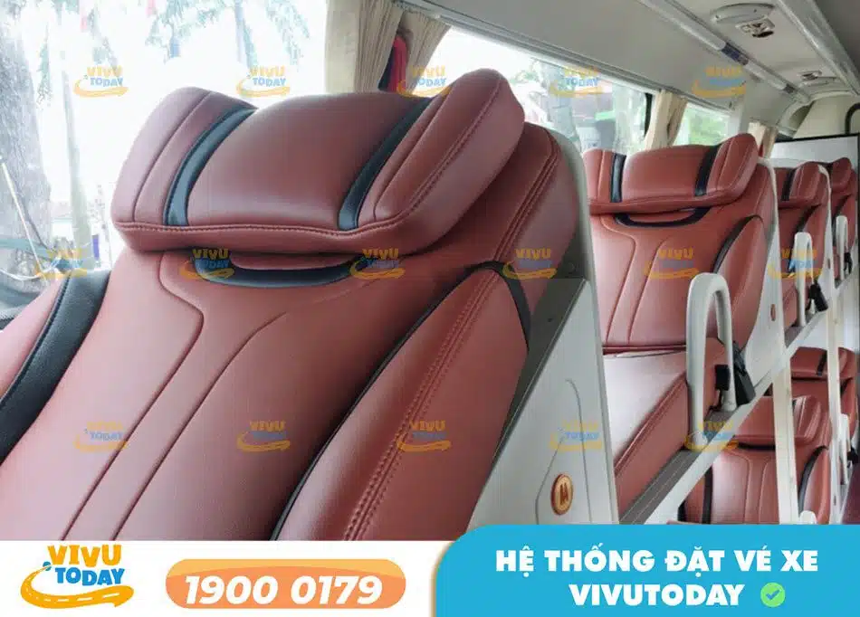 Dòng xe giường nằm 36 chỗ của xe Quyền Giang Quảng Bình