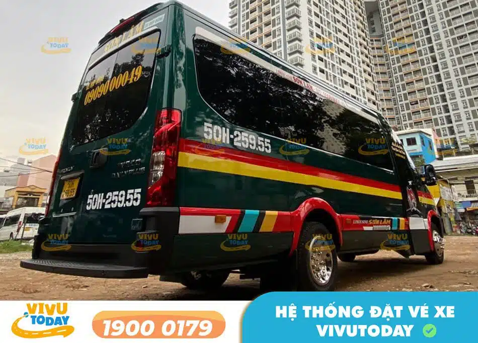 Nhà xe Sơn Lâm Phan Thiết - Bình Thuận đi Sài Gòn