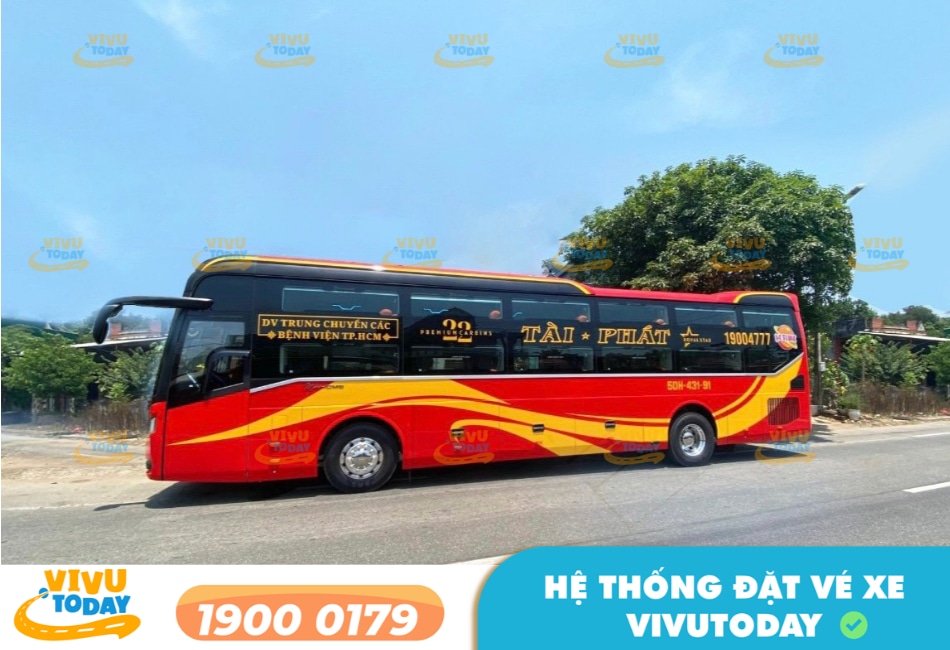 Nhà xe Tài Phát Limousine tuyến Sài Gòn đi Tuy Hòa - Phú Yên