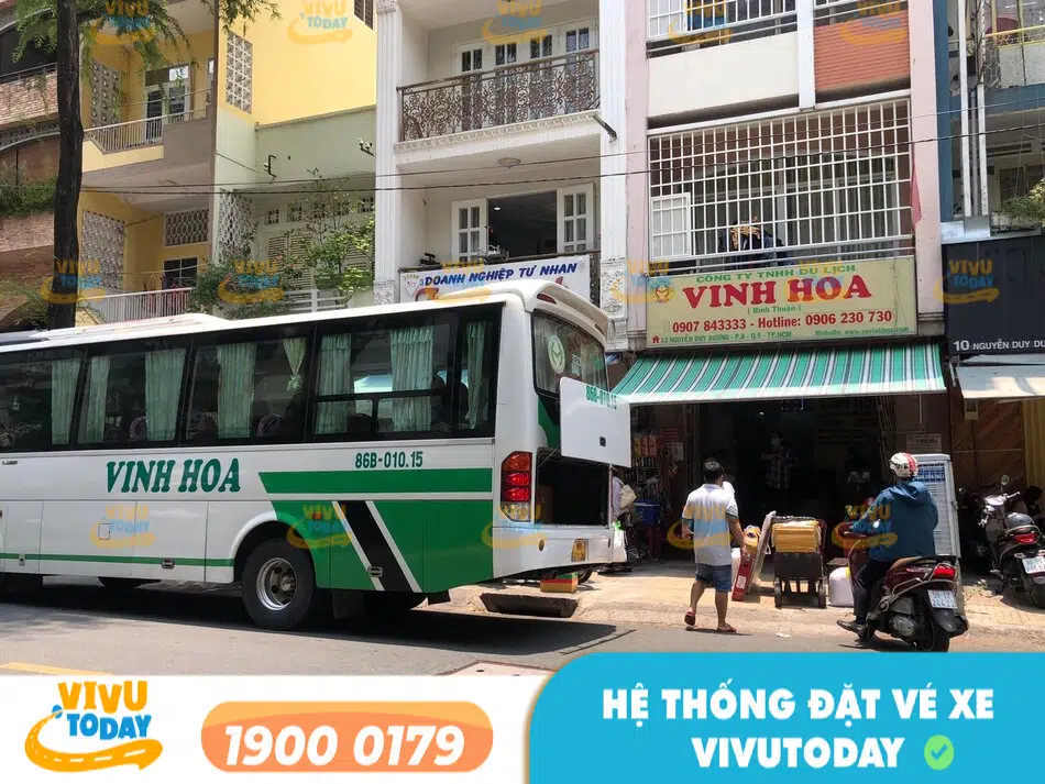 Nhà xe Vinh Hoa tuyến Bình Thuận đi Sài Gòn
