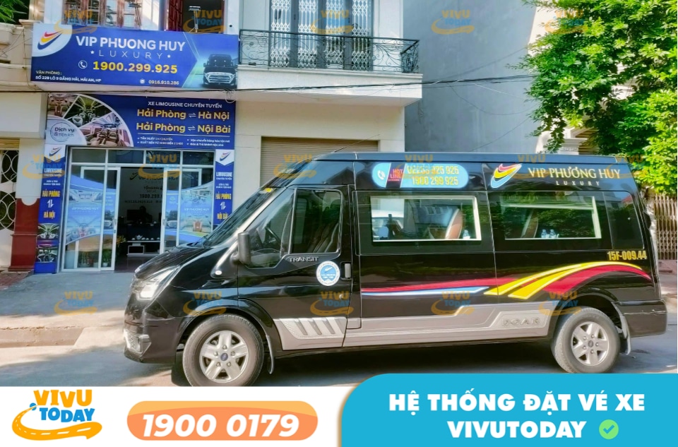 Nhà xe VIP Phương Huy tuyến Hải Phòng đi Hà Nội