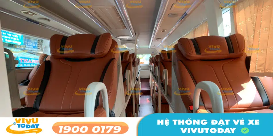Nội thất cao cấp của nhà xe Đại Phát