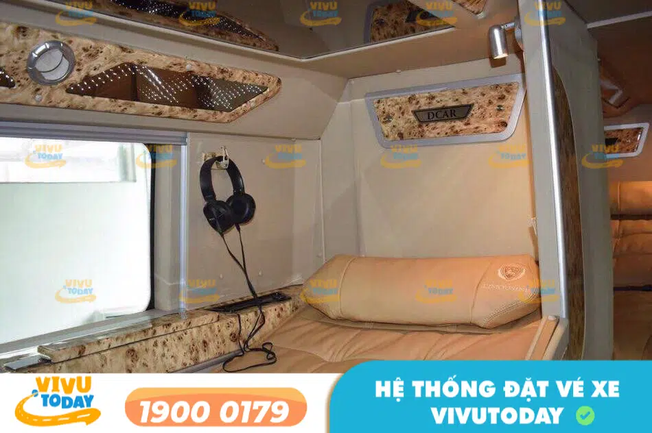 Nội thất cao cấp của nhà xe Thiện Trung