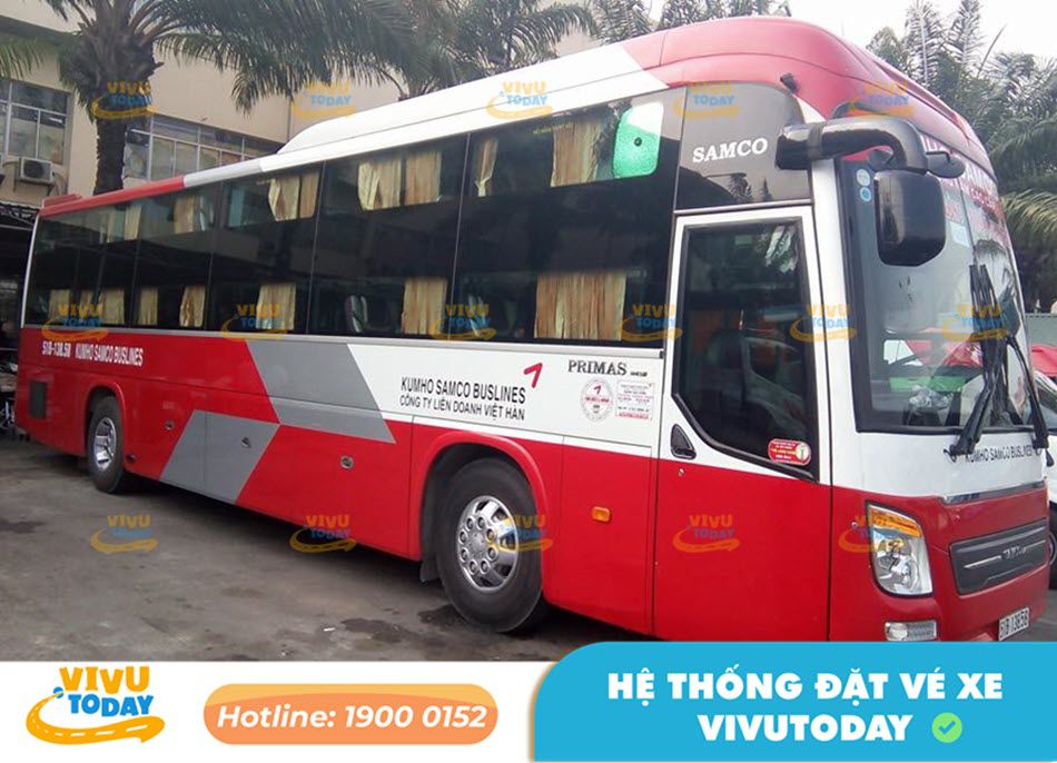 Nhà xe Kumho Samco Busline từ bến xe Miền Đông đi Phan Thiết - Bình Thuận
