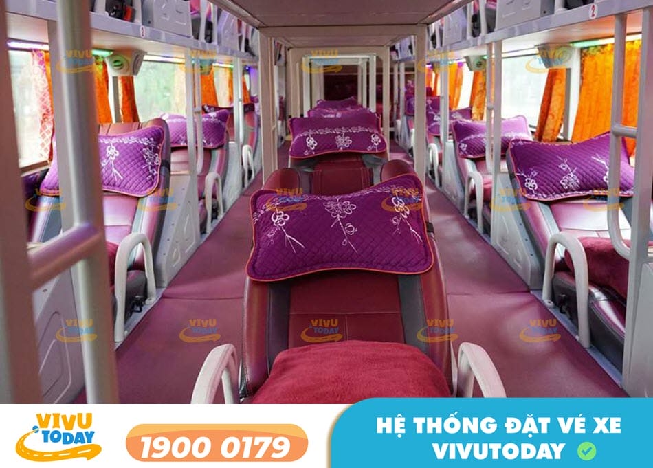 Xe giường nằm 40 chỗ của nhà xe Trung Nguyệt