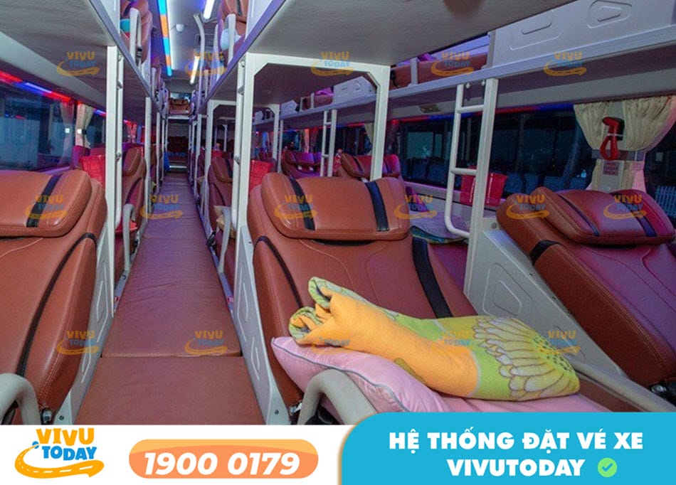 Xe giường nằm 40 chỗ tiện nghi của nhà xe Khánh Thủy