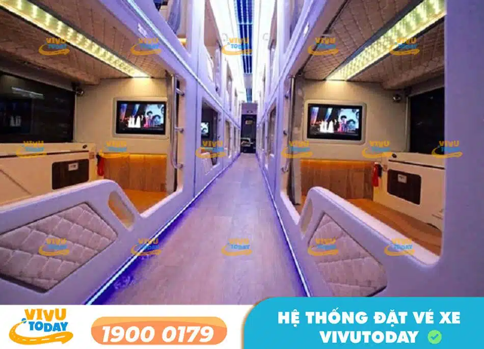 Nhà xe Quyền Giang với dòng xe Limousine 20 phòng hiện đại