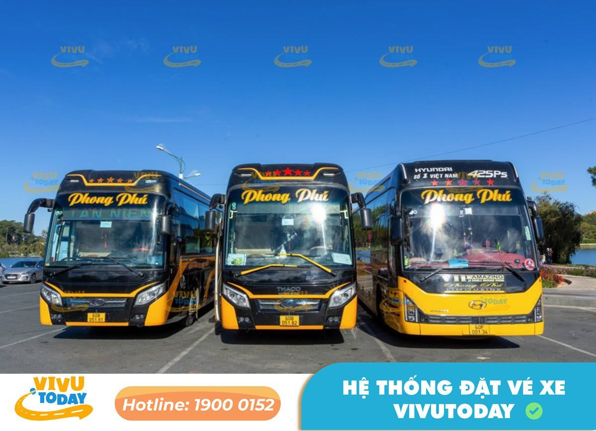 Nhà xe Phong Phú Limousine đi Đà Lạt - Lâm Đồng từ Bình Dương
