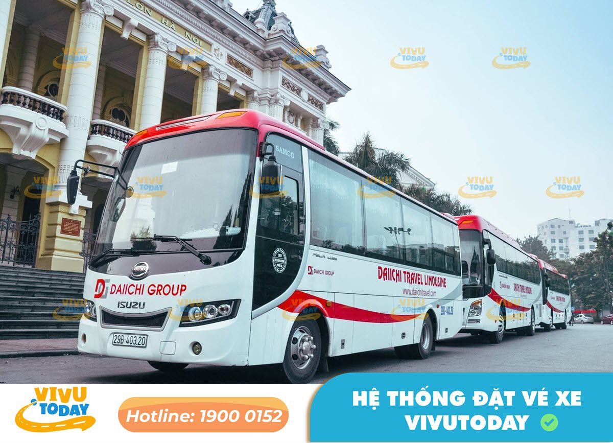 Nhà xe Daiichi Travel tuyến Ninh Bình - Hải Phòng