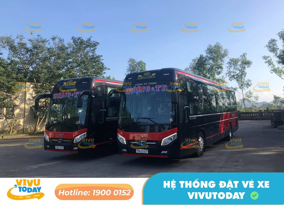 Xe khách Hương Ty từ Huế đi Sài Gòn