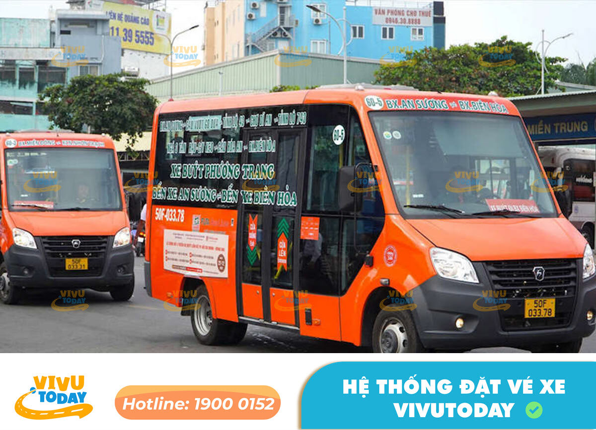 Hình ảnh xe buýt Phương Trang Đồng Nai