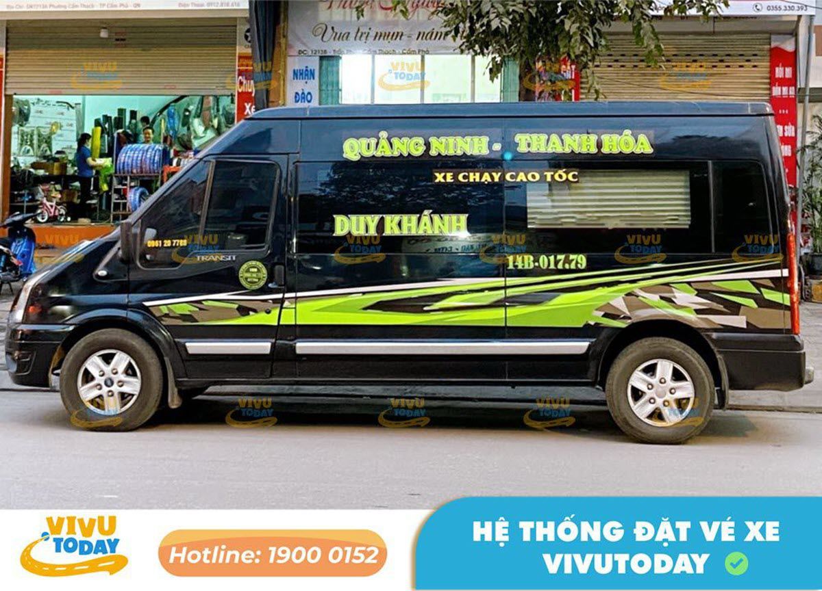 Nhà xe Duy Khánh Limousine tuyến Thanh Hóa - Quảng Ninh