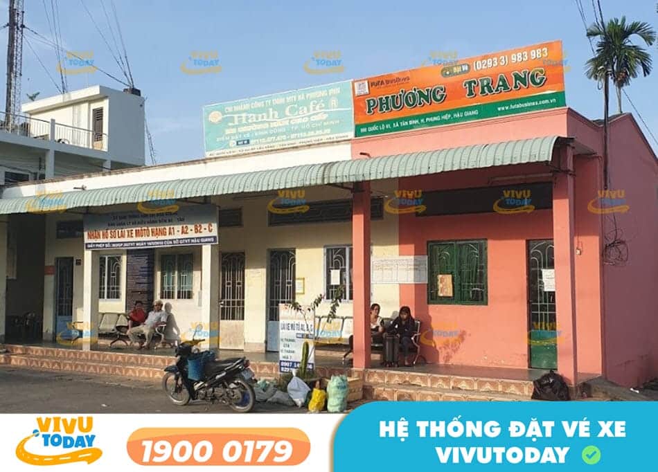 Địa chỉ phòng vé xe Phương Trang Hậu Giang