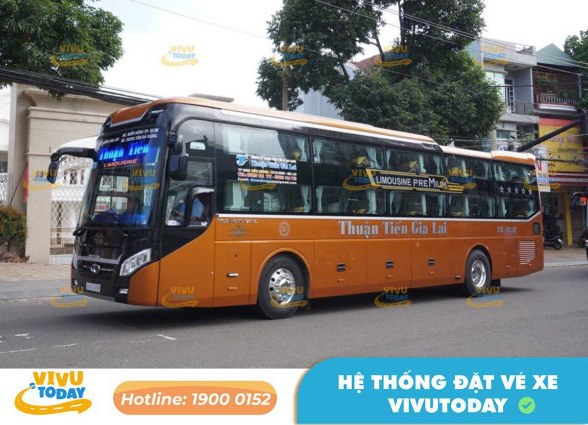 Nhà xe Thuận Tiến từ Sài Gòn đi Pleiku Gia Lai
