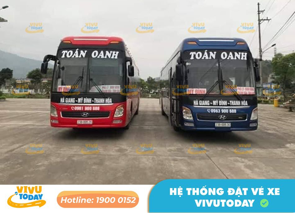 Nhà xe Toán Oanh từ bến xe Hà Giang đi Hà Nội