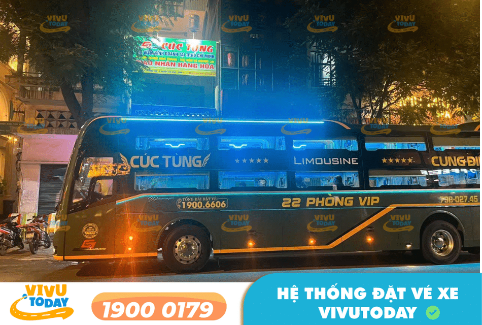 Nhà xe Cúc Tùng Limousine tuyến Đà Lạt đi Đà Nẵng