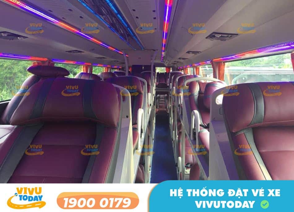 Xe giường nằm 44 chỗ của xe Mạnh Hùng Lagi - Bình Thuận