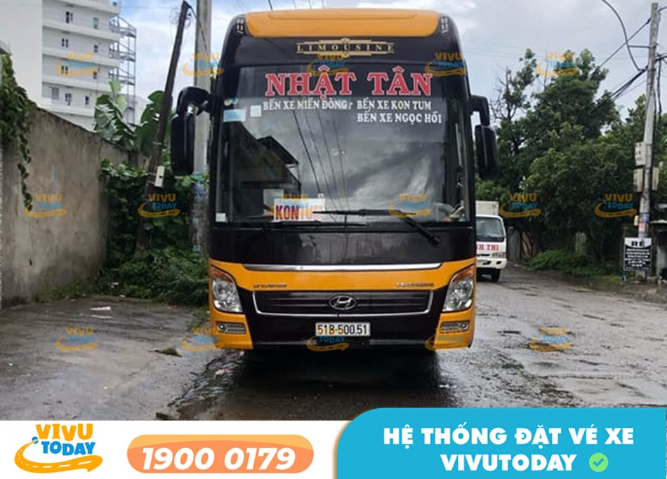 Nhà xe Nhật Tân tuyến xe Kon Tum đi Sài Gòn