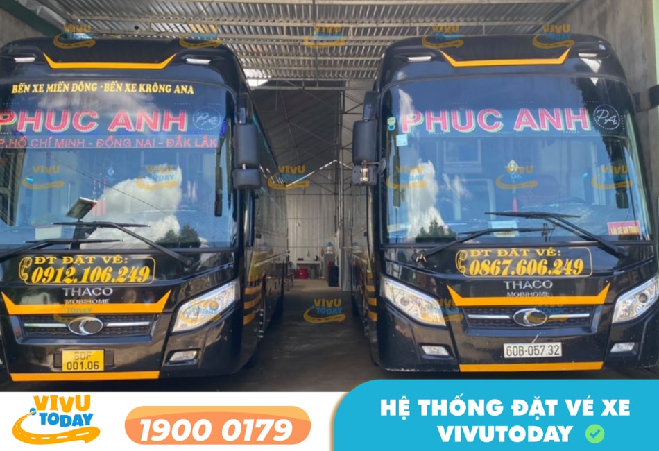 Nhà xe Phúc Anh tuyến Huế Thừa Thiên Huế đi Sài Gòn