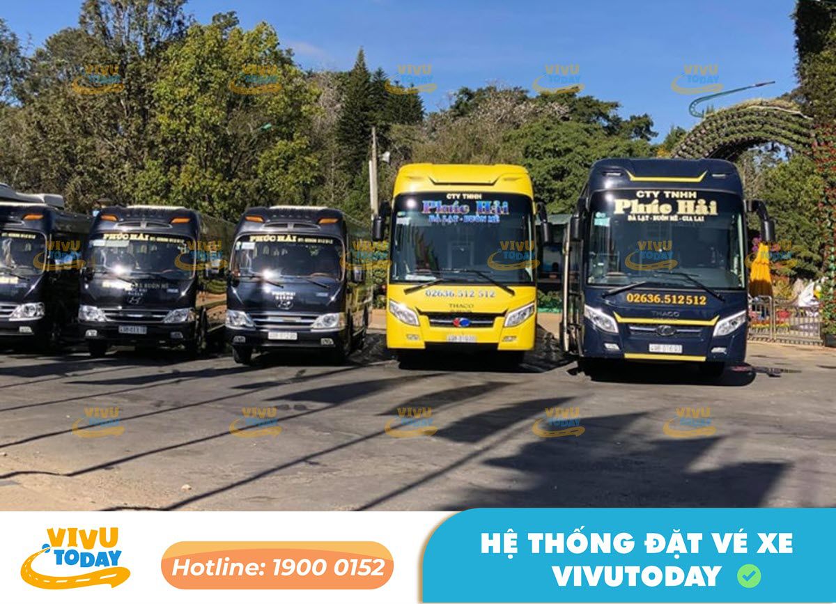 Xe khách Phúc Hải tuyến Buôn Ma Thuột - Đắk Lắk đi Đà Lạt - Lâm Đồng