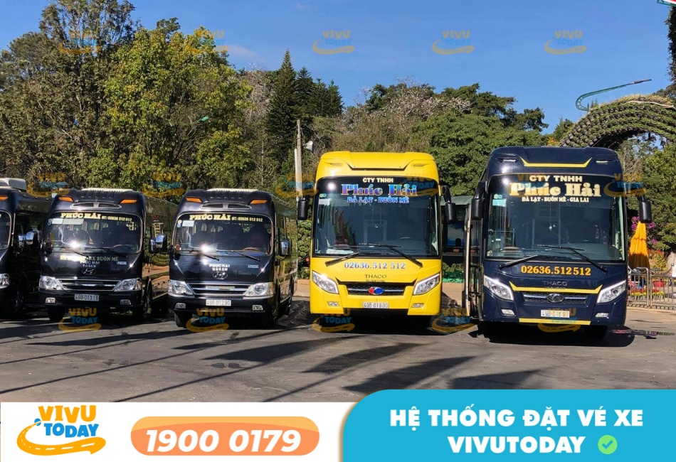 Nhà xe Phúc Hải tuyến Buôn Ma Thuột Đắk Lắk đi Đà Lạt Lâm Đồng