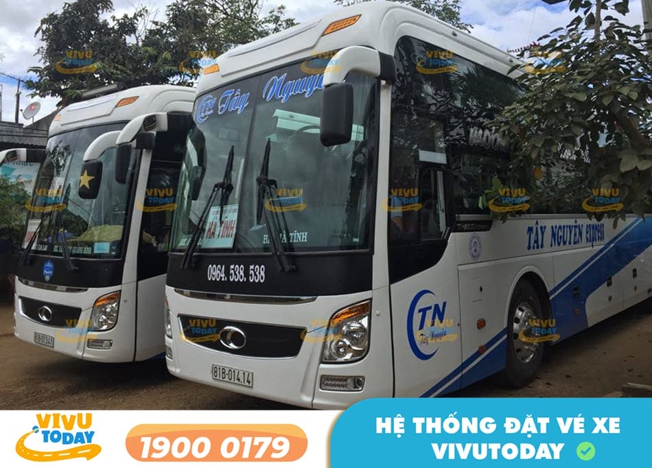 Nhà xe Tây Nguyên tuyến xe Kon Tum đi Sài Gòn