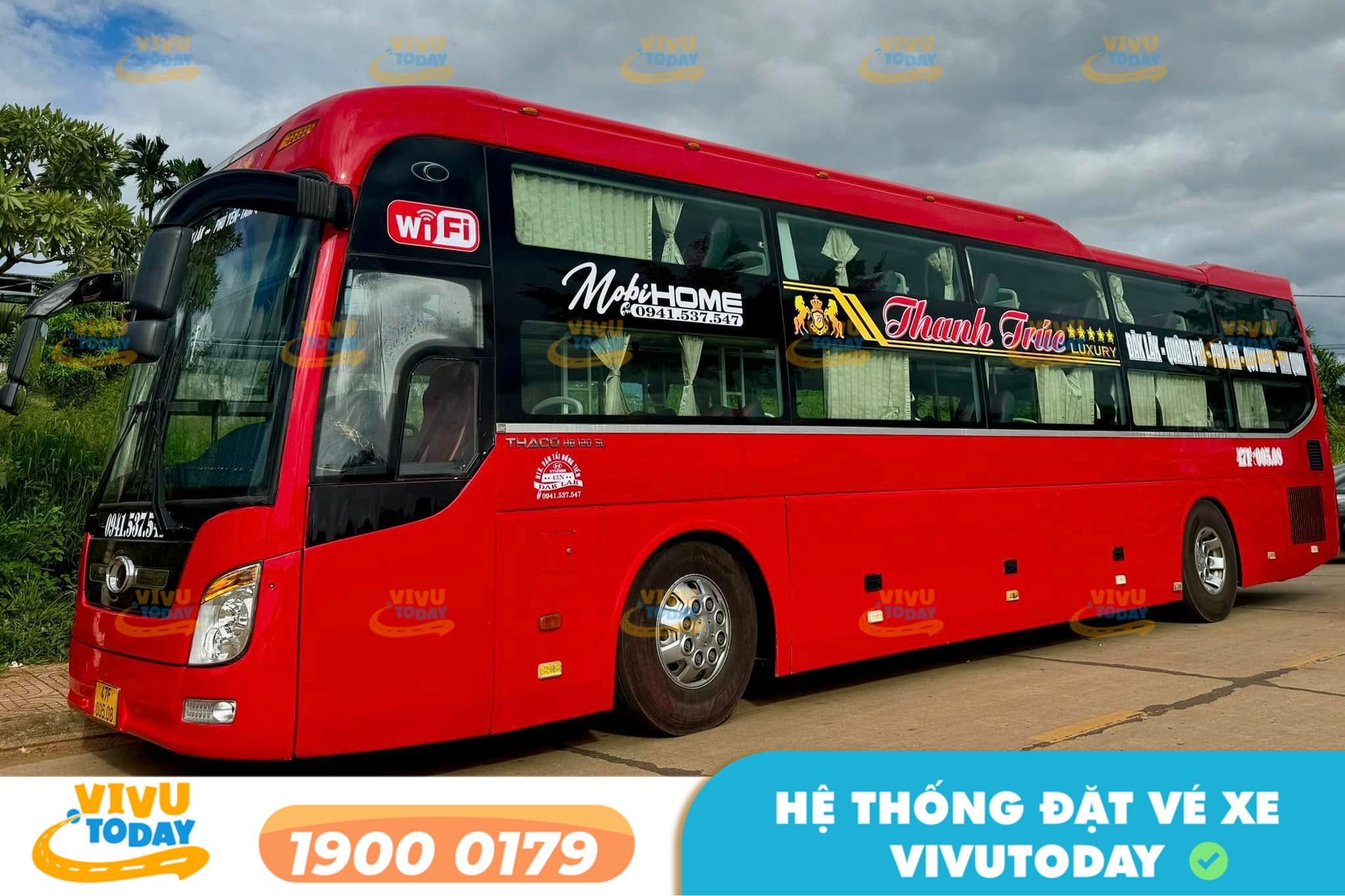 Nhà xe Thanh Trúc tuyến Quy Nhơn Bình Định đi Buôn Ma Thuột