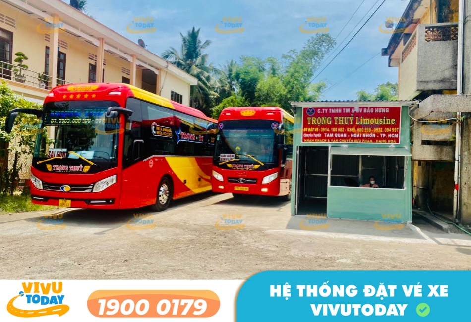 Nhà xe Trọng Thủy Limousine tuyến Bình Định đi Sài Gòn