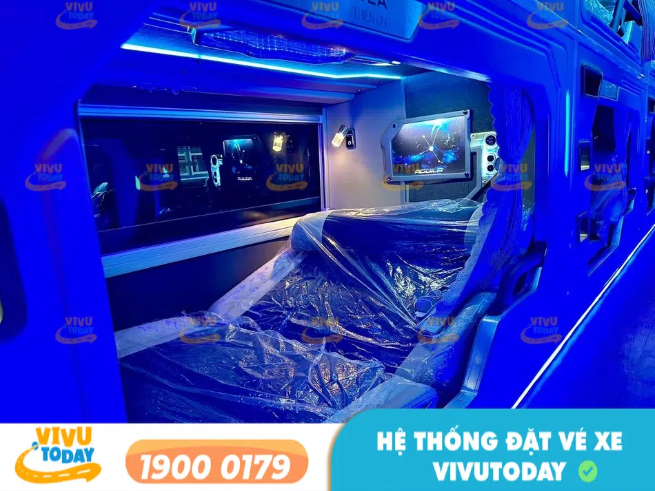 Nội thất cao cấp của nhà xe Đoàn Thúy
