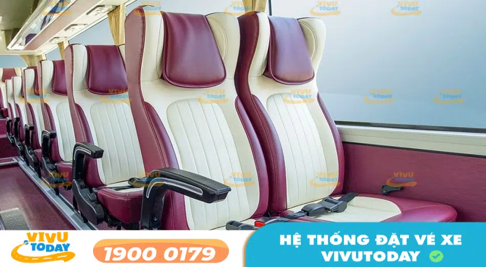 Nội thất cao cấp của nhà xe Lộc Điền