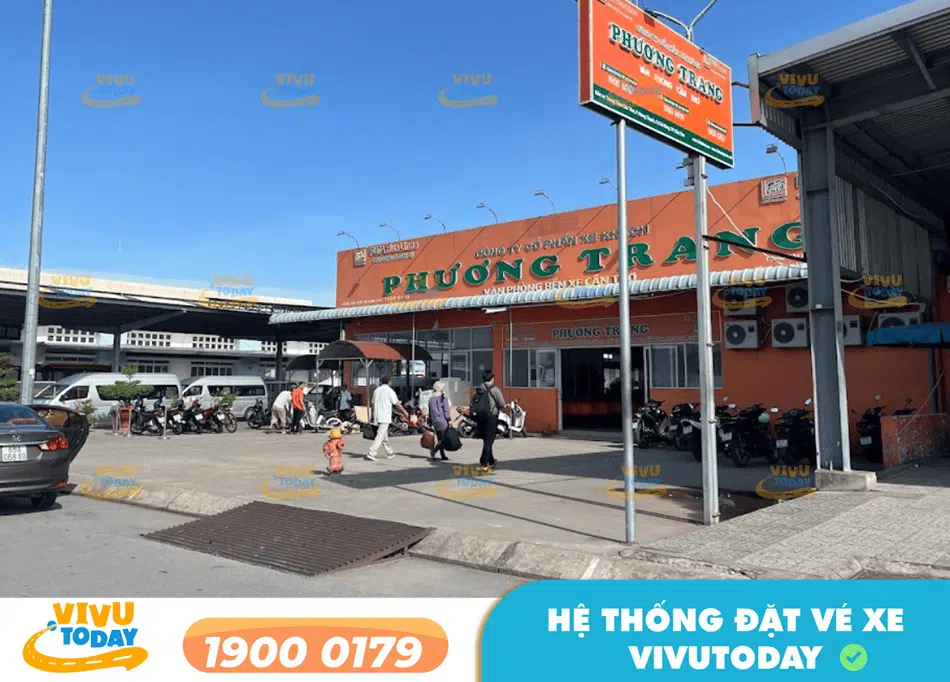 Văn phòng nhà xe Phương Trang tại Cần Thơ