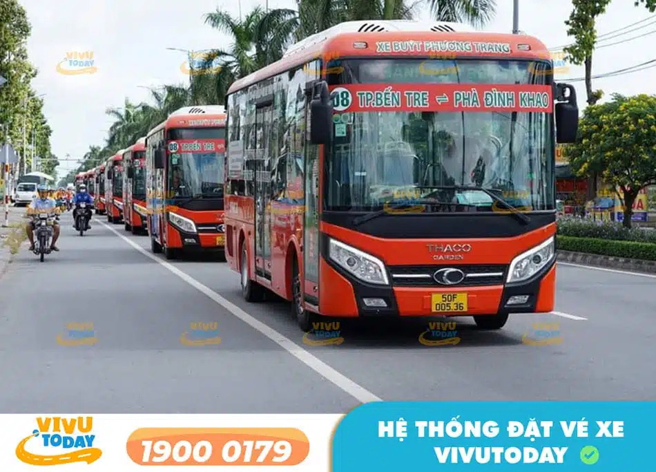 Xe buýt Phương Trang tại Bến Tre