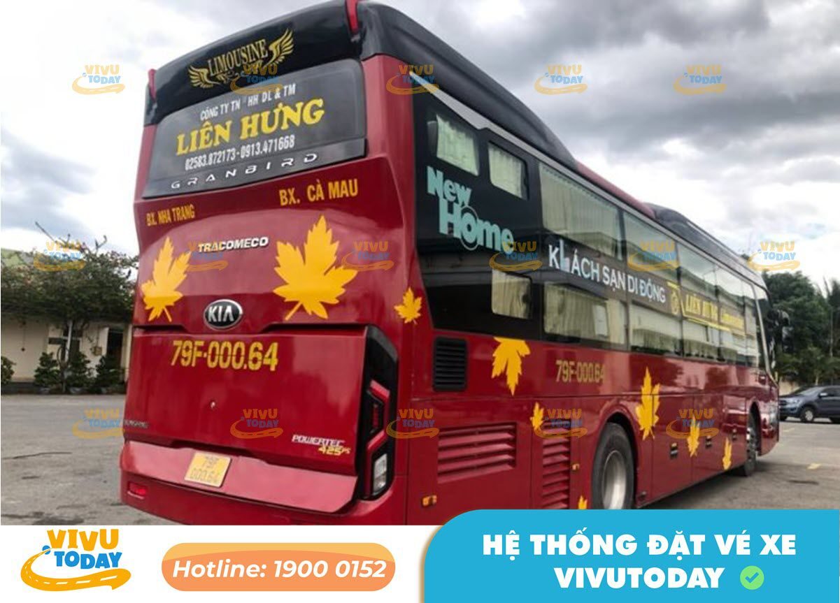 Xe khách Liên Hưng từ Nha Trang - Khánh Hòa đi Đà Nẵng