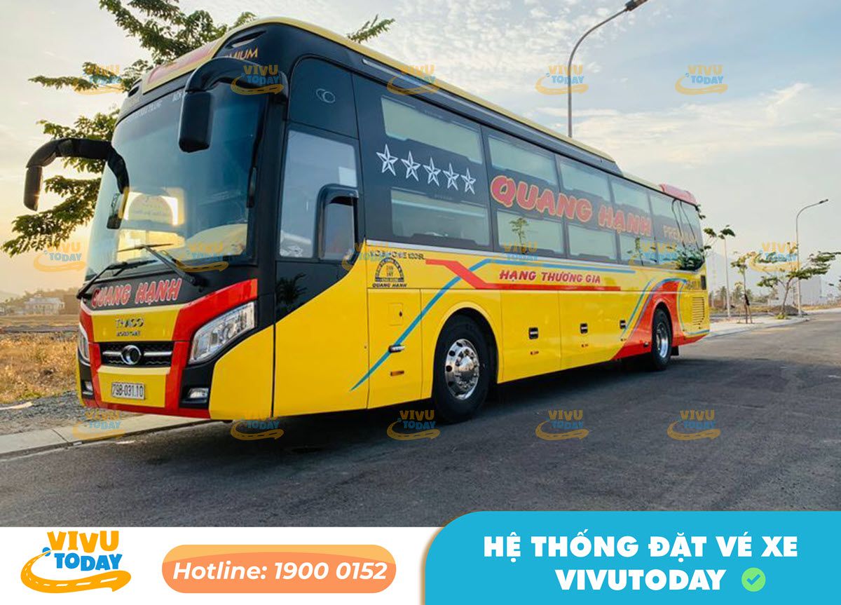 Nhà xe Quang Hạnh tuyến Nha Trang Khánh Hòa đi Đà Nẵng