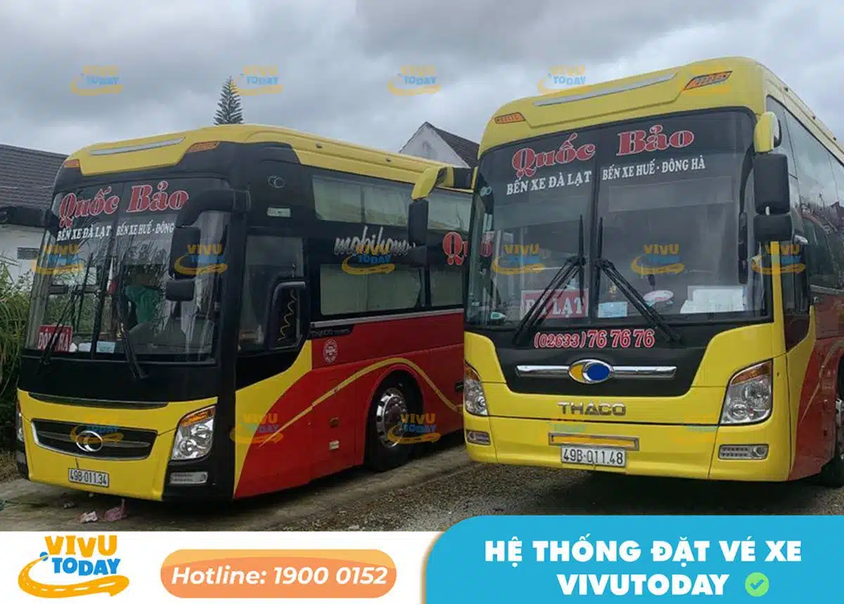 Nhà xe Quốc Bảo tuyến Đà Lạt đi Huế Thừa Thiên Huế