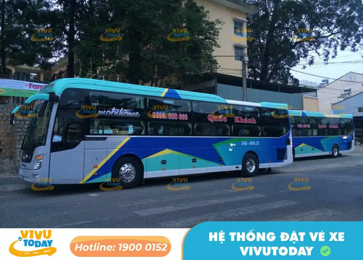 Nhà xe Quốc Khánh đi Huế từ Đà Lạt - Lâm Đồng