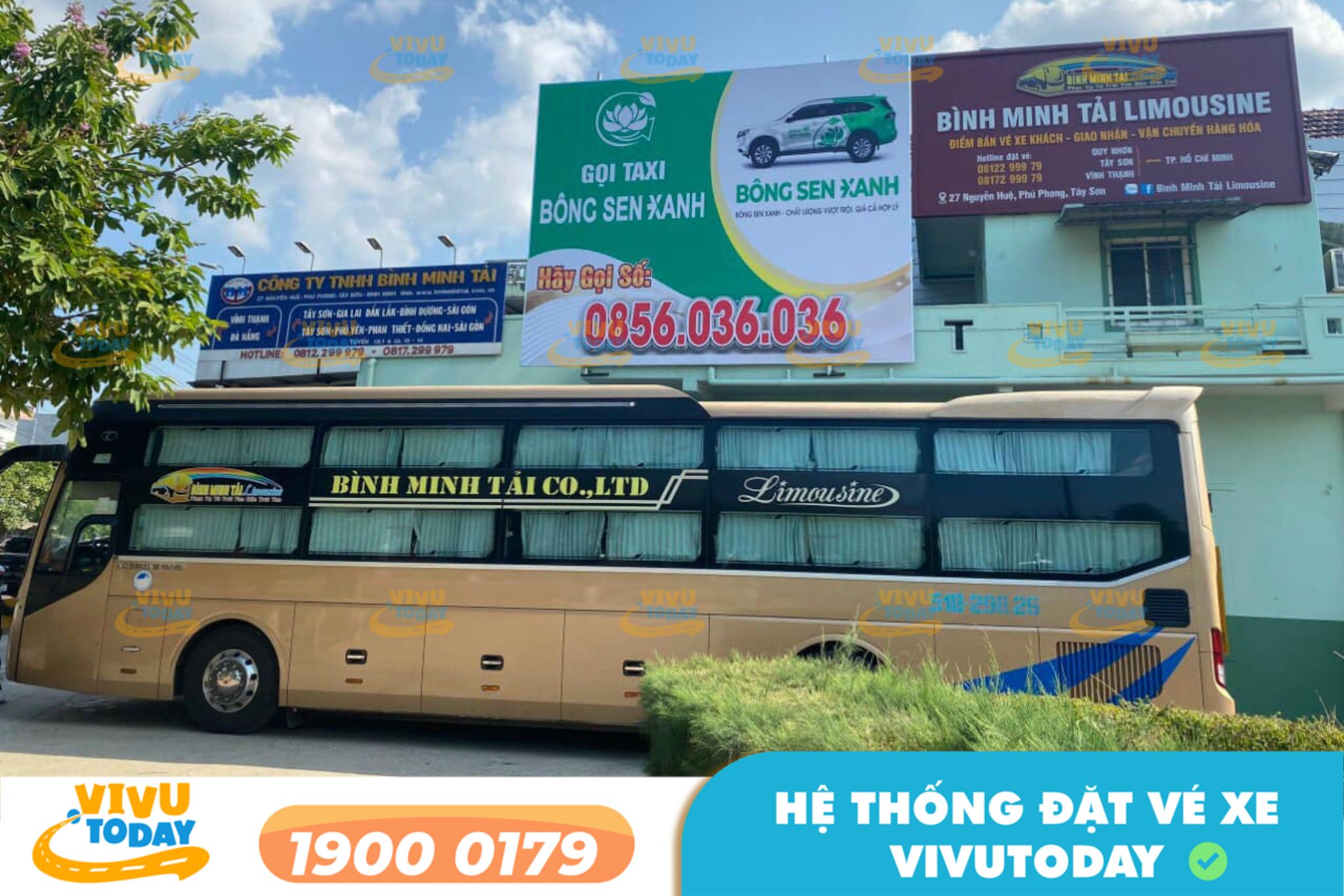 Nhà xe Bình Minh Tải tuyến Quy Nhơn Bình Định đi Bình Dương