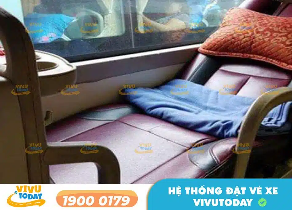 Xe giường nằm 46 chỗ của nhà xe Hải Bình Nghệ An - Bắc Ninh