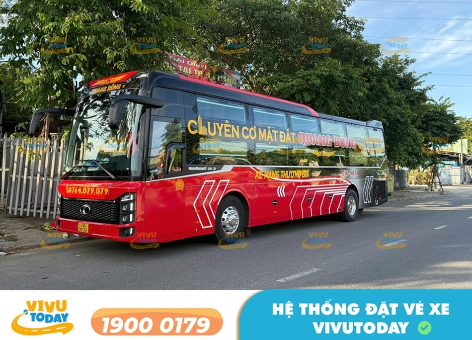 Nhà xe Quang Dũng Vip Limousine tuyến xe Hội An đi Đà Lạt Lâm Đồng