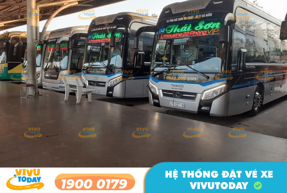 Nhà xe Thái Sơn tuyến Đà Nẵng đi Đắk Lắk