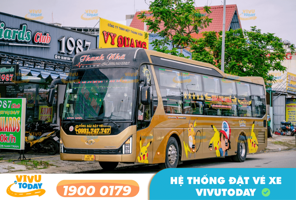 Nhà xe Thanh Nhã tuyến Đà Nẵng đi Buôn Ma Thuột Đắk Lắk