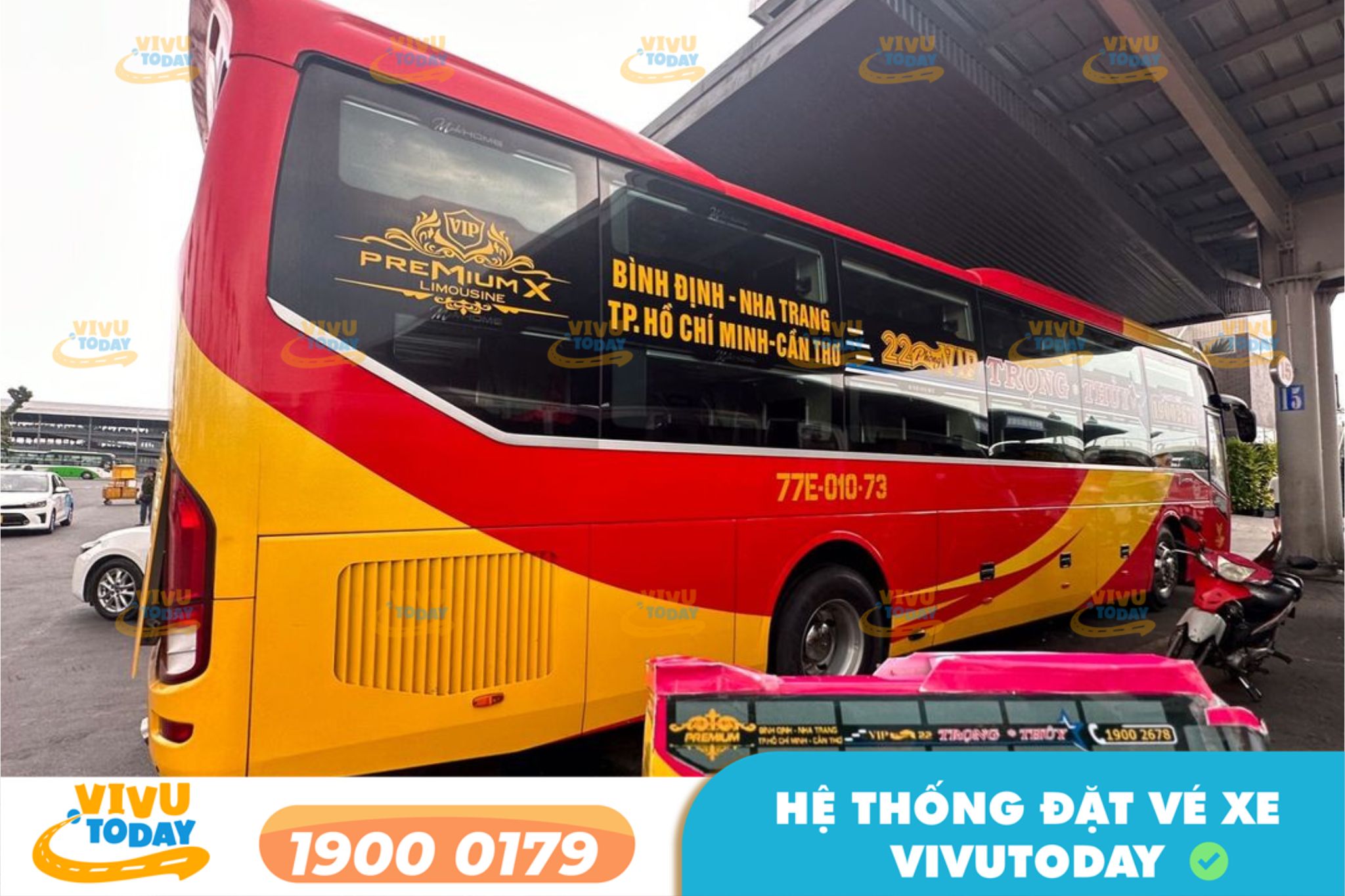 Nhà xe Trọng Thủy Limousine tuyến Quy Nhơn Bình Định đi Bình Dương