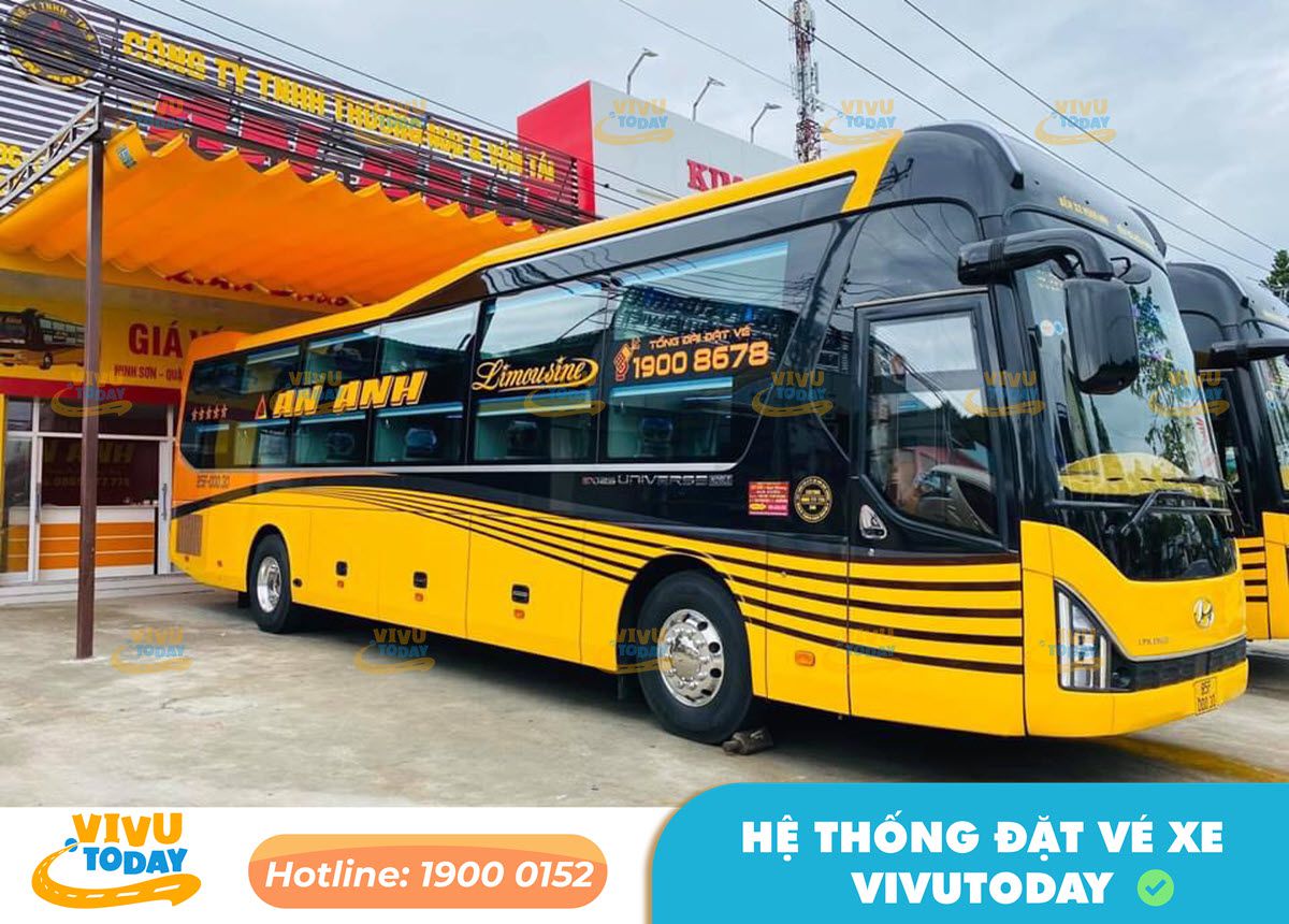 Nhà xe An Anh Limousine tuyến Phan Rang Tháp Chàm Ninh Thuận - Sài Gòn