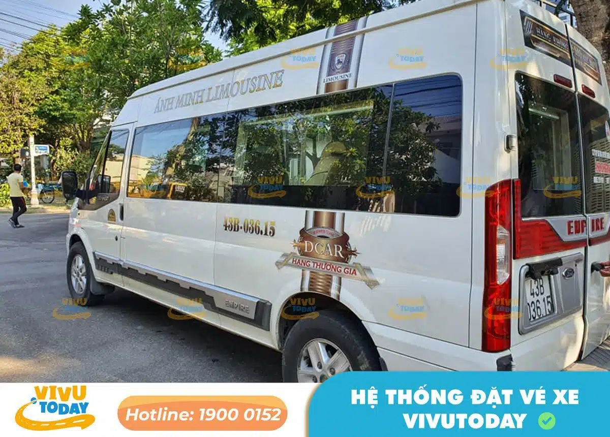 Nhà xe Ánh Minh Limousine tuyến Núi Thành Quảng Nam - Đà Nẵng