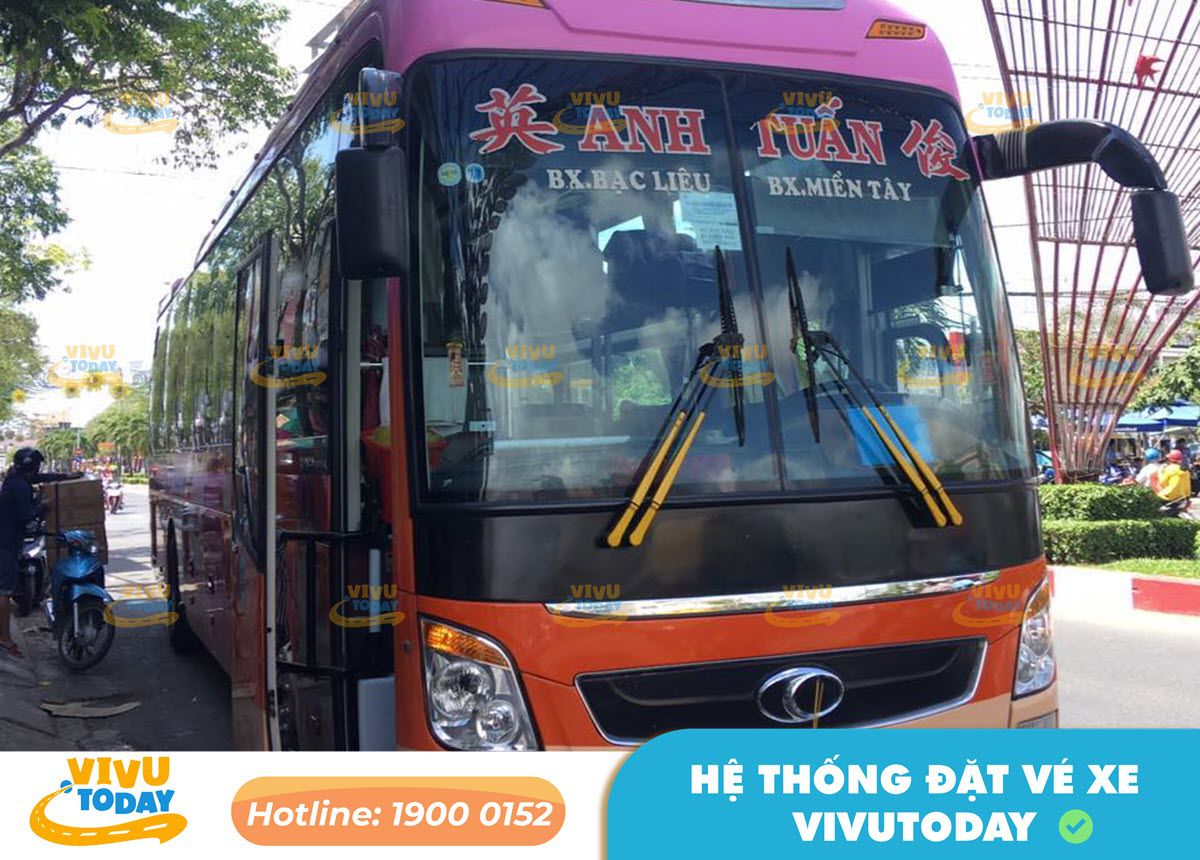 Xe khách Anh Tuấn từ Cần Thơ đi Bạc Liêu